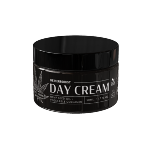 anti-aging day cream with hemp, calendula and vegetable collagen
