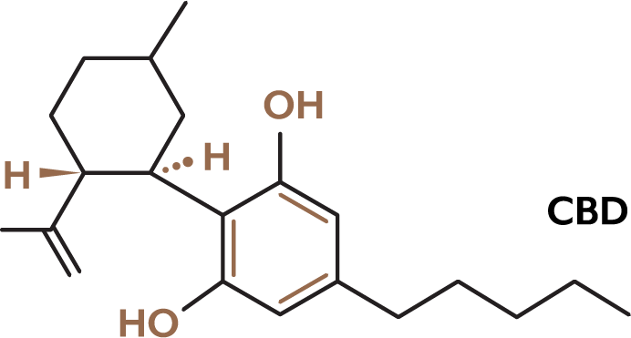De Herborist CBD molecule
