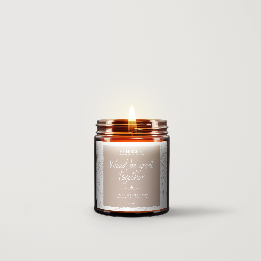 st valentine's edition terpene scented candle